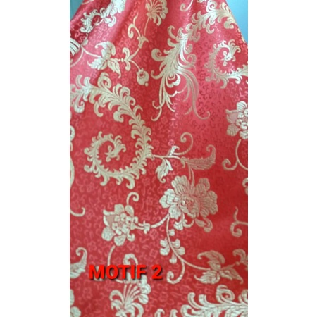 Kain cheongsam meteran/bahan cheongsam/bahan baju imlek aneka karakter