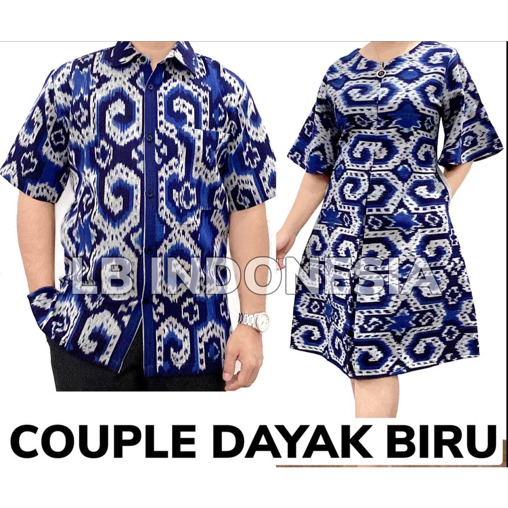 COUPLE TENUN DAYAK LAPIS TRIKOT SUTERA  / COUPLE TENUN PEREMIUM / COUPLE TENUN KELUARGA / COUPLE TEN