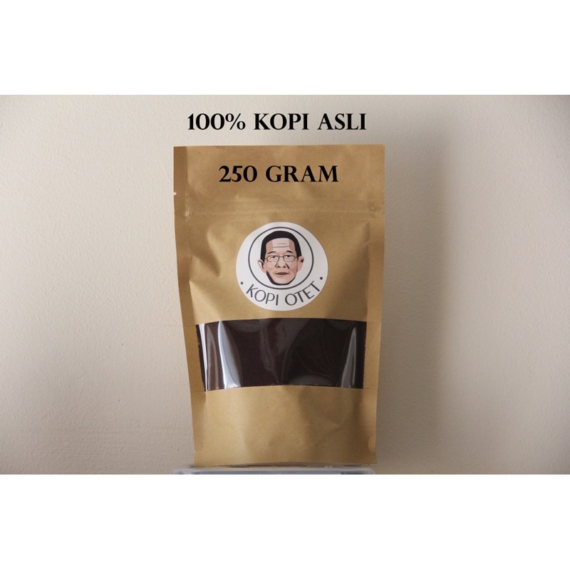 

Kopi Otet Robusta 250gr / Kopi Parittiga
