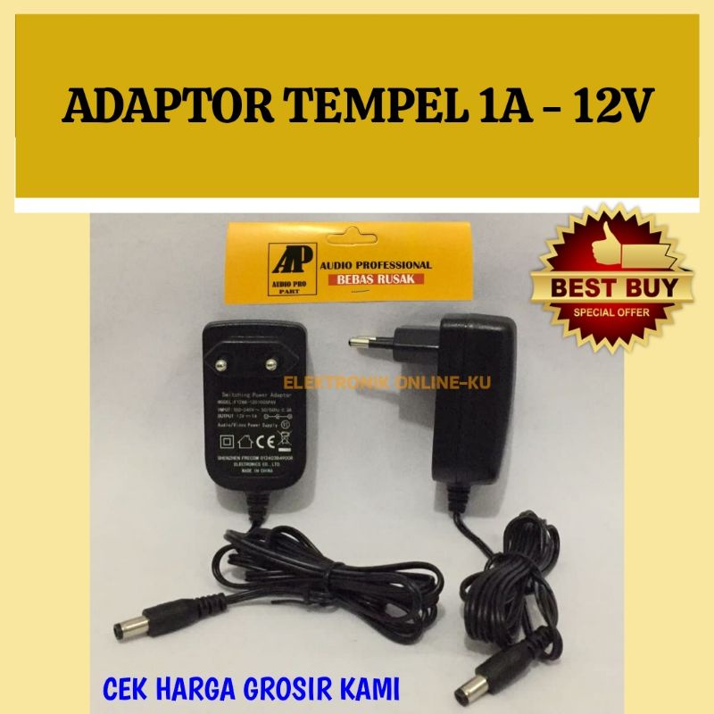 ADAPTOR TEMPEL 1A 12V