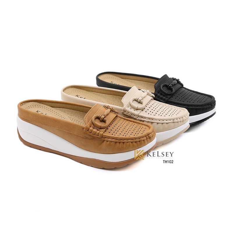 Kelsey Wedges Sandal Wanita TH102 Sandal Wedges 5cm