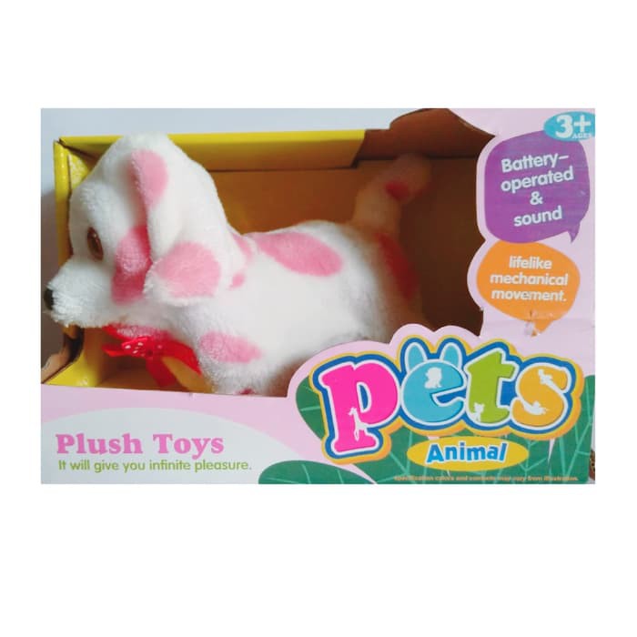 Mainan Boneka Pet Animal Walk Sound - Mainan Binatang Anjing