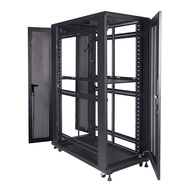 INDORACK Standing Close Rack 32U Perforated Door IR11532P Depth 1150mm