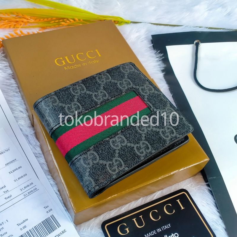 DOMPET PRIA G*C FREE BOX+PAPERBAG FULLSET