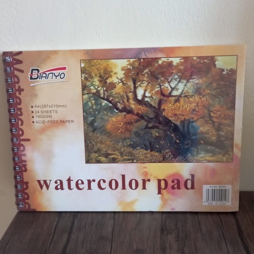 

Buku Gambar Lukis Watercolor Pad A4 .