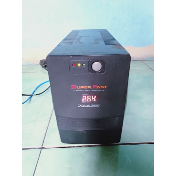 ups modif Prolink Pro1200SFC 1200VA 600wat aki 24volt