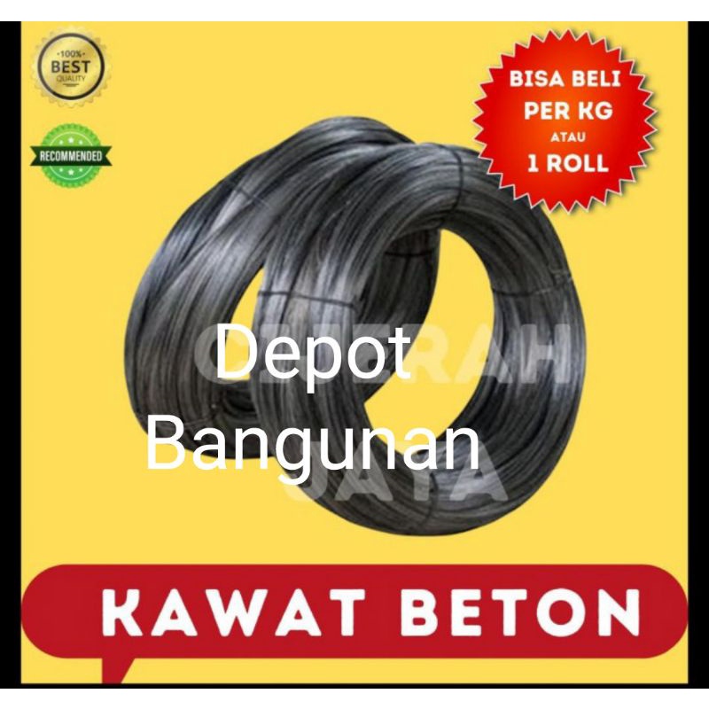 Jual Kawat Beton Kawat Bendrat Kawat Ikat Besi Beton Harga Per Kg Shopee Indonesia