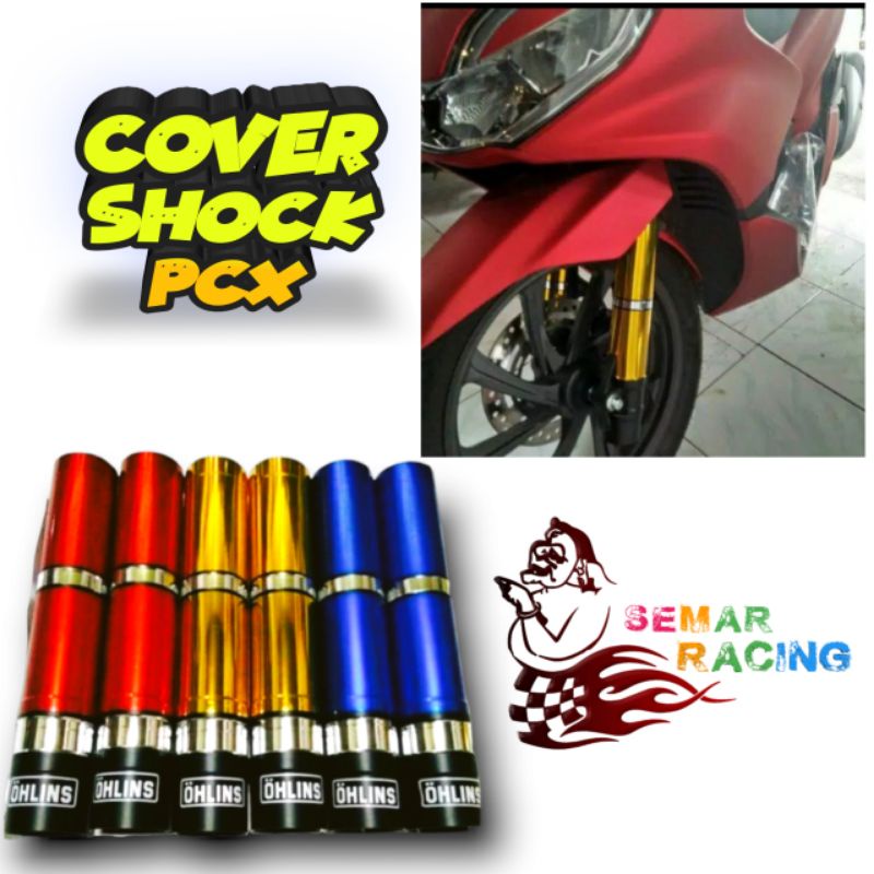 Cover Shock Depan PCX Abs/Kondom Shock Depan PCX Abs