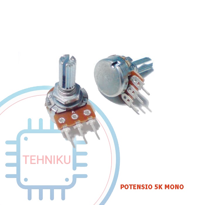 Potensio 5k mono Potensiometer Variable Resistor 5 K