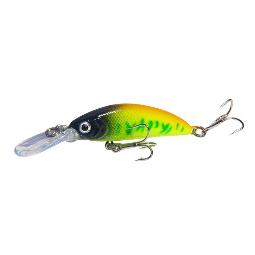 Shengyao 1Pcs New Sinking Minnow Umpan Pancing 7cm/6g Swimbait Fishing Lure Ikan Bass Bait Kait Hook Tackle