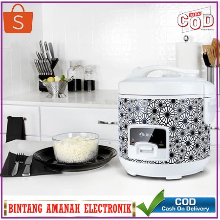 Kirin Magic Com Kirin Rice Cooker KRC-150M / KRC 150 M 1,5 L Rice Cooker Berkualitas
