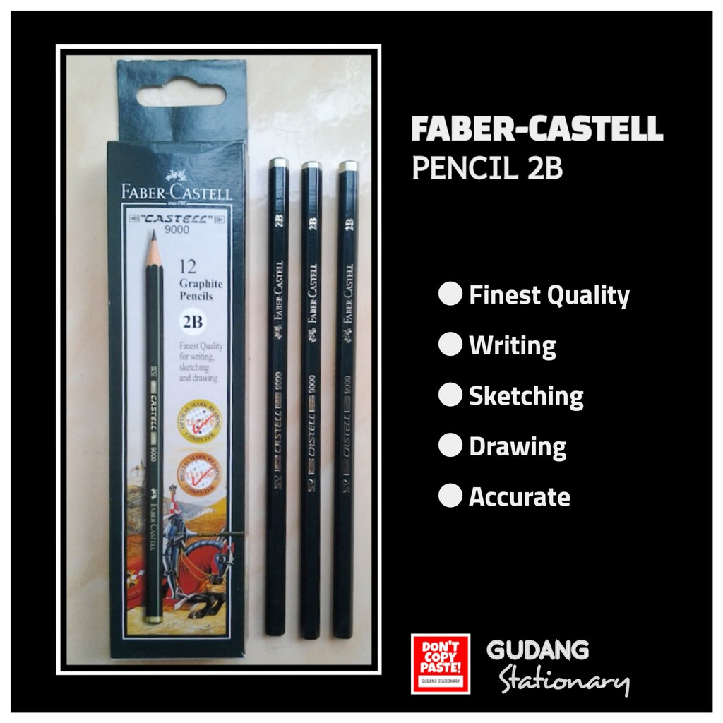 Pensil 2B FABER-CASTELL [ 1 piece ]