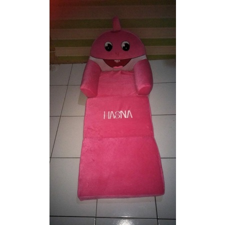 SOFA LIPAT ANAK  KARAKTER (3 LIPAT)- SOFA BED ANAK KARAKTER SHARK