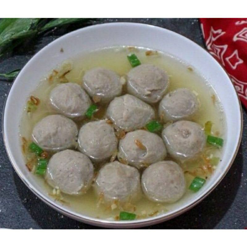

Outlet Puji_Baso Ayam Kuah Instan ( Isi 10 biji +bumbu)