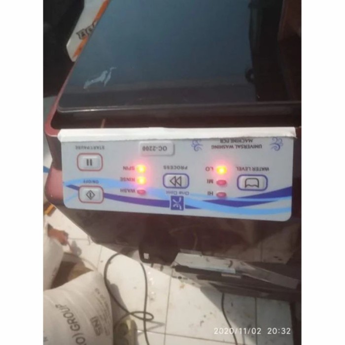 PCB MODUL MULTI MESIN CUCI OC 2200 - PANEL MESIN CUCI UNIVERSAL 1 TAB