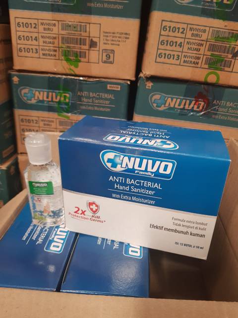 Nuvo Hand Sanitizer 50ml Sanitizer tangan Nuvo 50 ml