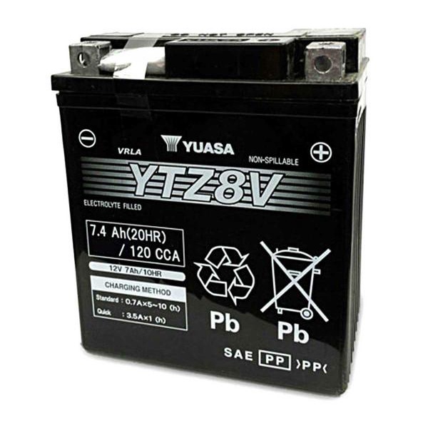 Aki Motor Yamaha Xmax Ytz8V / Gtz8V Yuasa Aki Kering