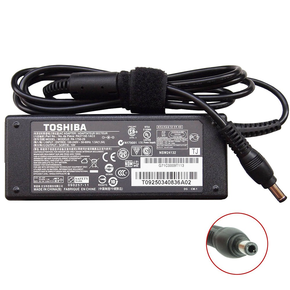 Adaptor laptop Toshiba19V 2.37A