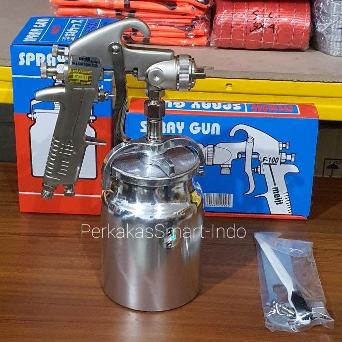 spray gun f100 meiji tabung bawah/semprotan cat f-100/spit/spet