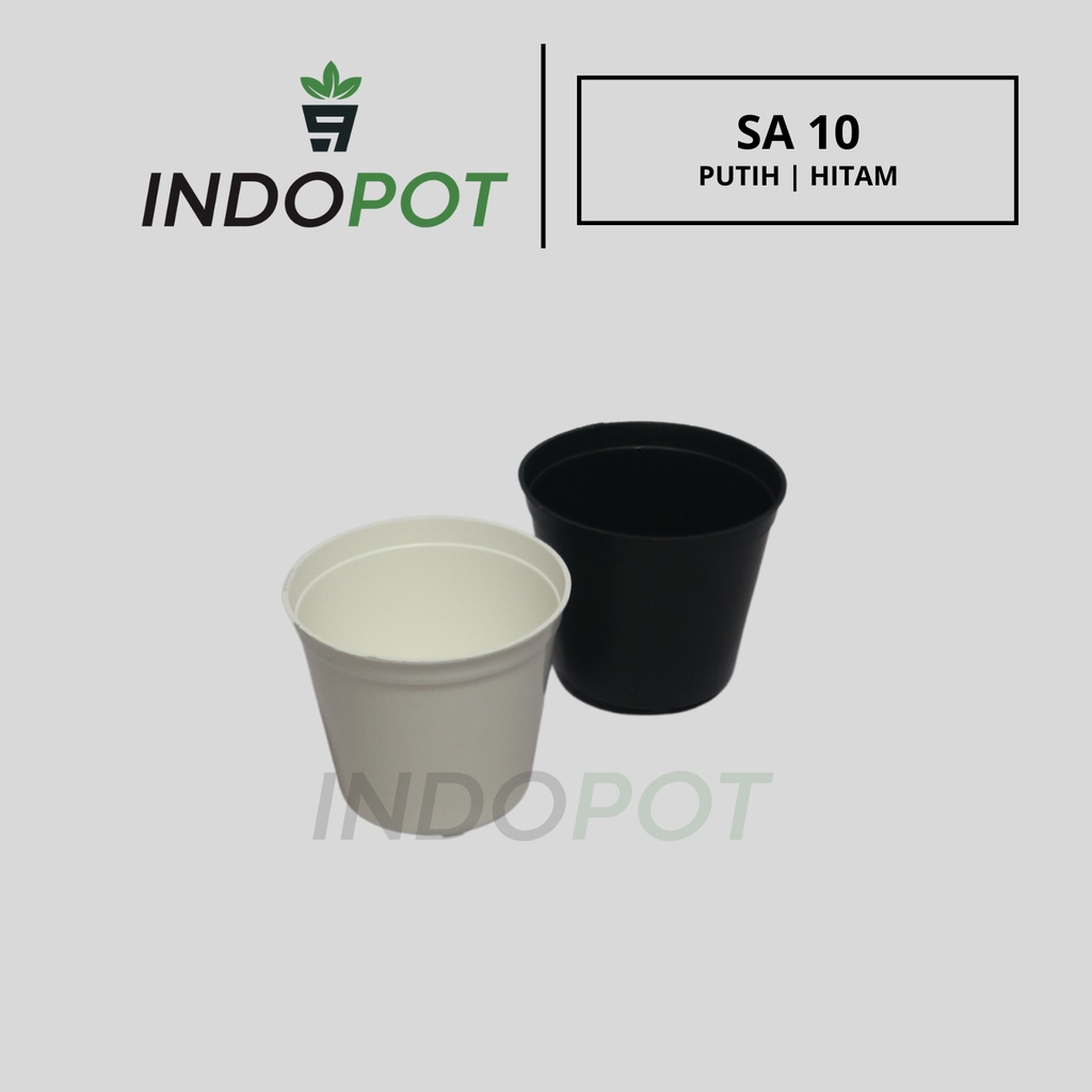 POT SA 10 I POT SA10 HITAM I POT SA10 PUTIH