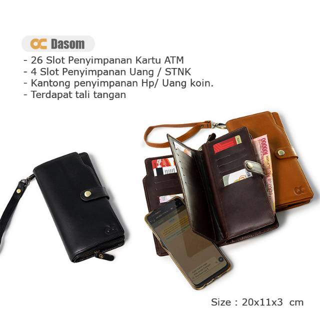 GROSIR DOMPET KULIT PRIA TERBAIK MODEL UNISEX