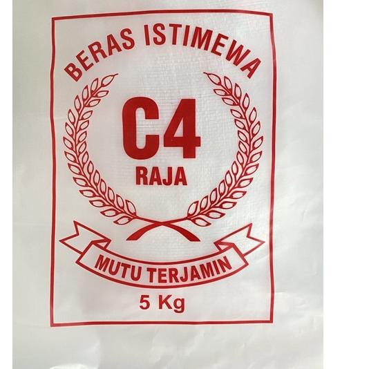 

Plastik Beras 5 kg C4 Raja isi 100 lembar Plastik 5kg Flash Sale