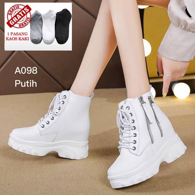 SEPATU WEDGES WANITA IMPOR  KOREA#A098