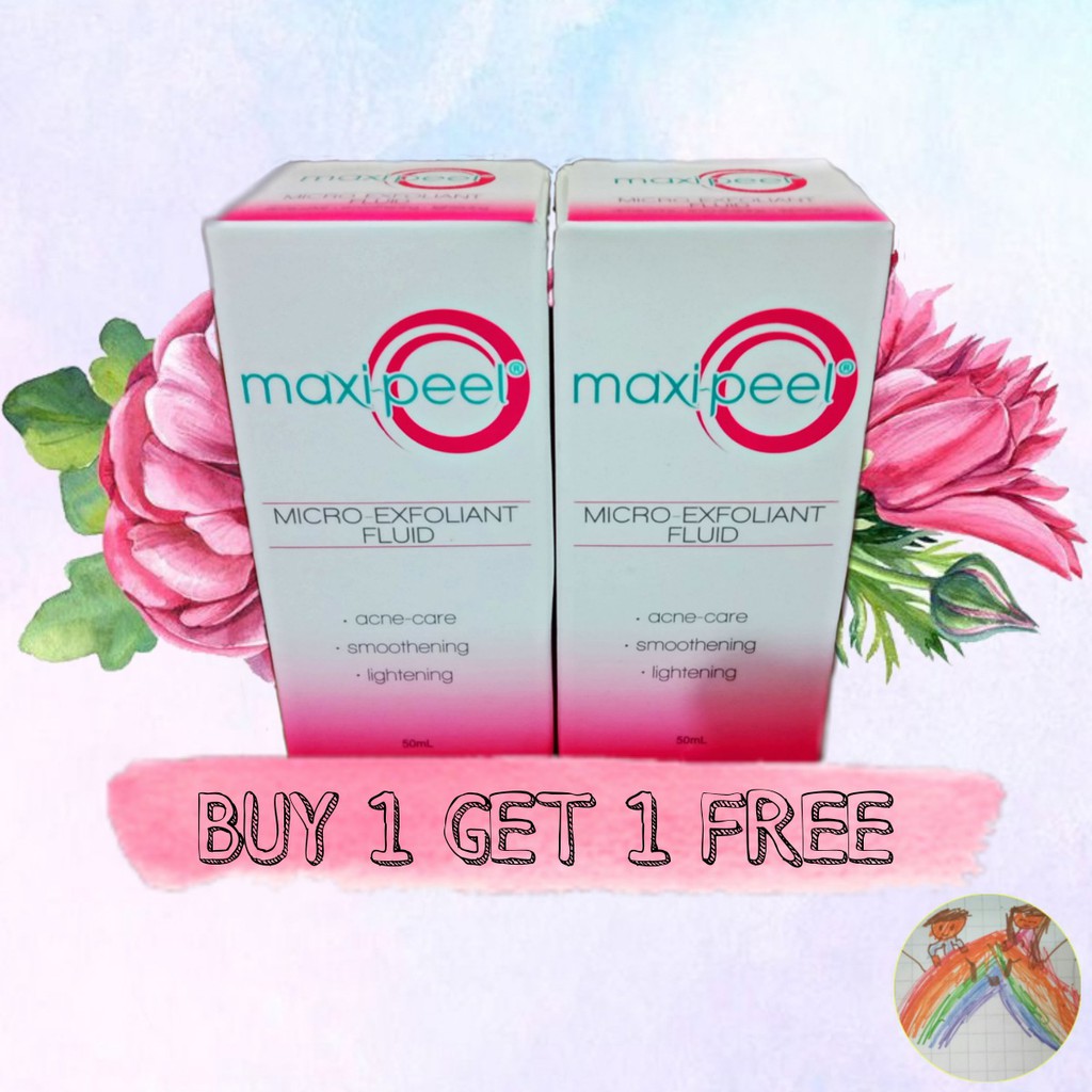 BUY 1 GET 1 FREE -- MAXI~PEEL MICRO-EXFOLIANT FLUID SKIN VITAMINS 50 ML