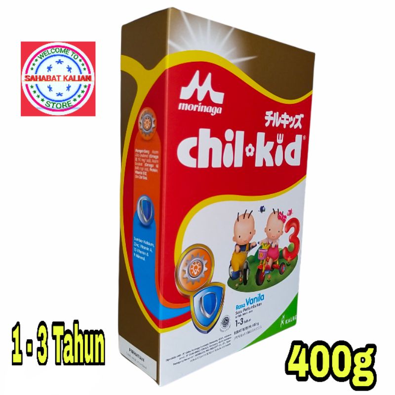 Chil Kid Gold Vanila  390gram Usia 1 - 3 Tahun