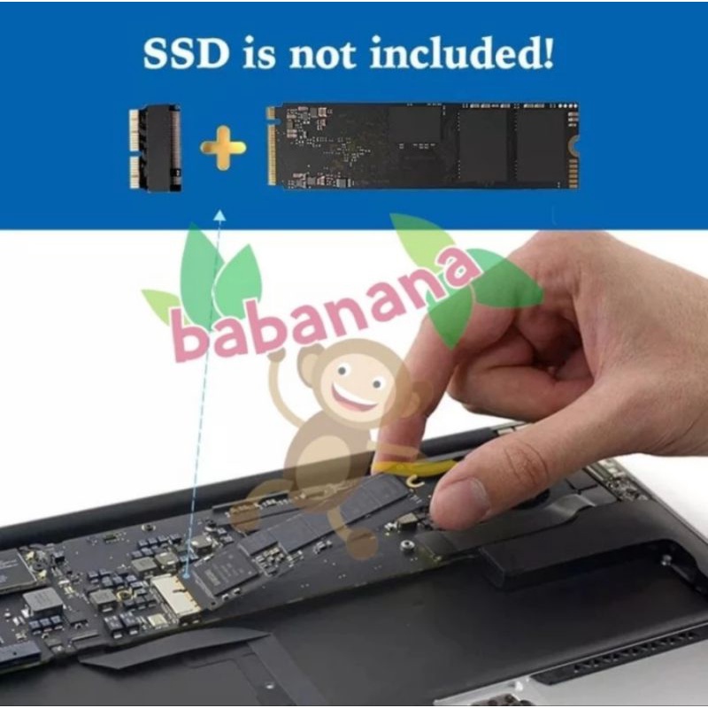 Adapter ssd for macbook AIR PRO 2013 2014 2015 2016 nvme converter ngff card konverter A1465 A1466 A1398 A1502