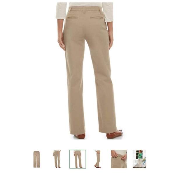 Celana Wanita L*Bn chinos strech Original Branded