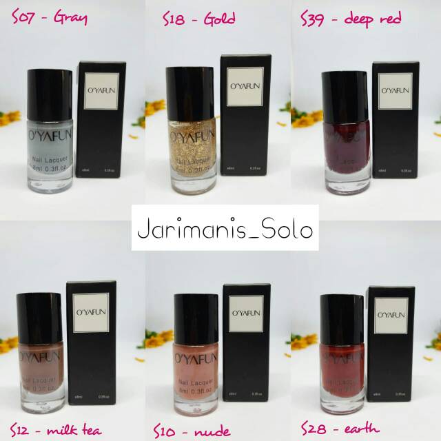 OYAFUN KUTEK GEL KUTEK PEEL OFF KUTEK HALAL  MUSLIMAH 