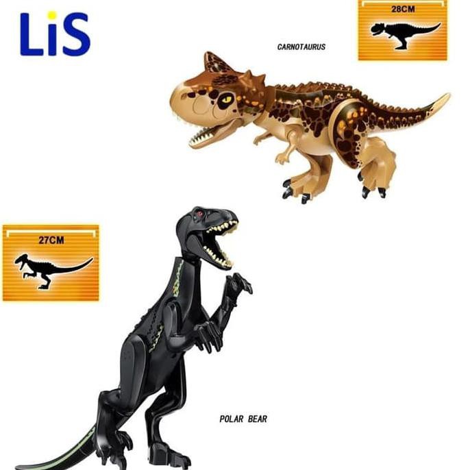 MURAH LEGO JURASSIC WORLD DINOSAURUS DINO T-REX INDOMINUS REX