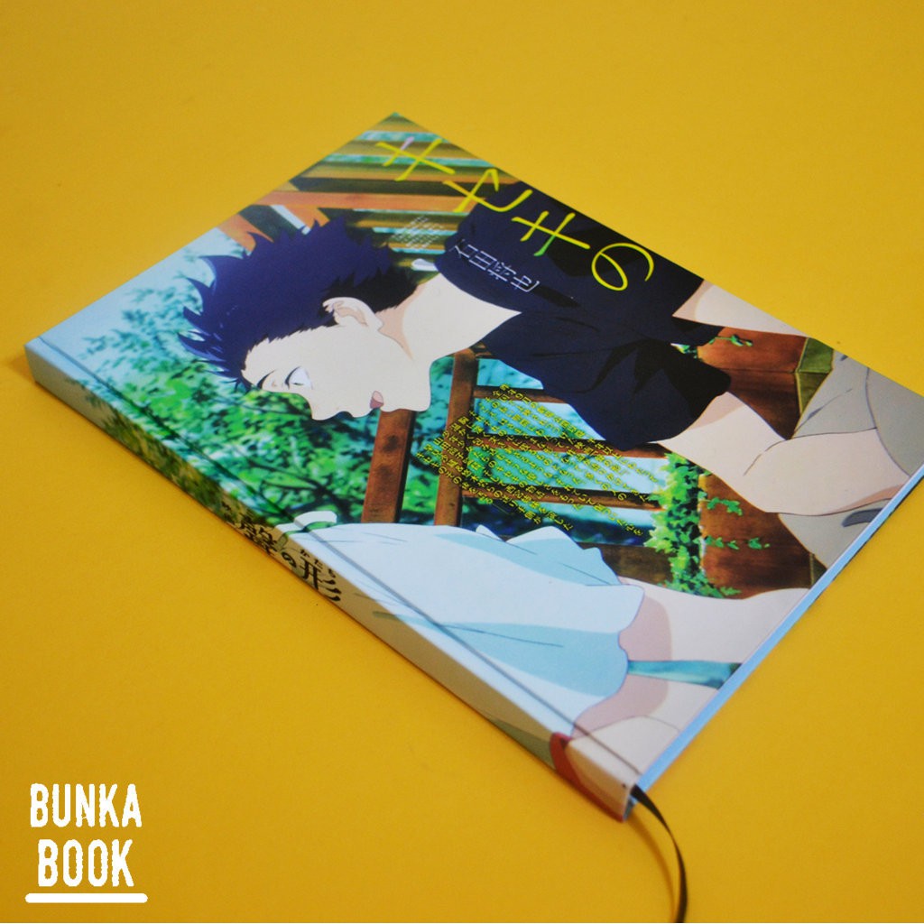 

Note Book Hardcover Anime Koe no Katachi Full Ukuran A5 Jurnal Agenda Planner Notebook Gift Couple
