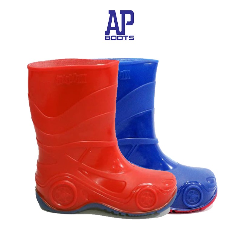 AP Boots Kids GRANDPRIX BLUE RED / Sepatu Boot Anak Biru Merah