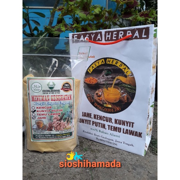 

KUNYIT PUTIH Extrak Kristal FASYA HERBAL