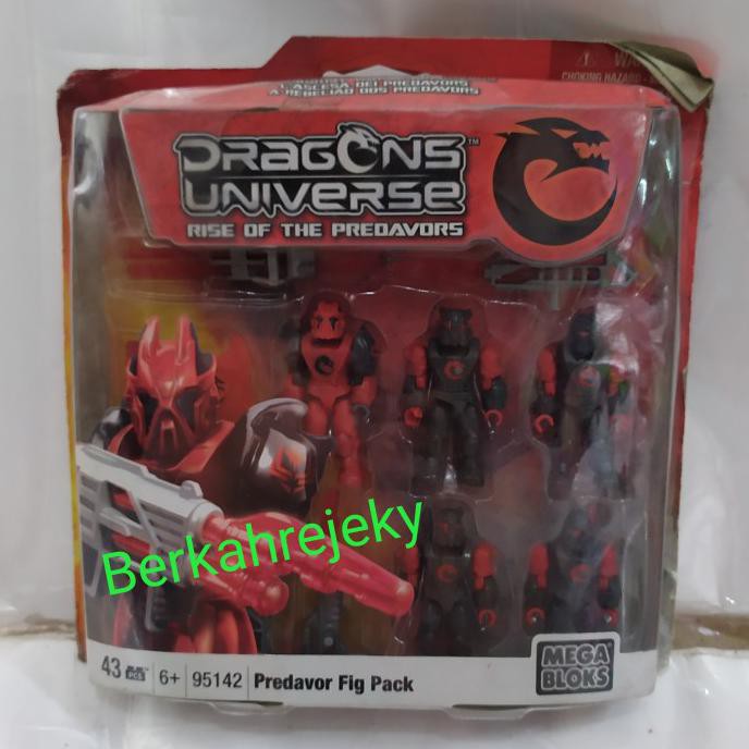 DRAGONS UNIVERSE RISE OF THE PREDAVORS FIG PACK MEGA BLOKS Best Seller