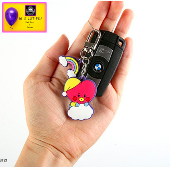 BT21 Baby Silicone Keyring Keychain DREAM / BTS BT21 OFFICIAL