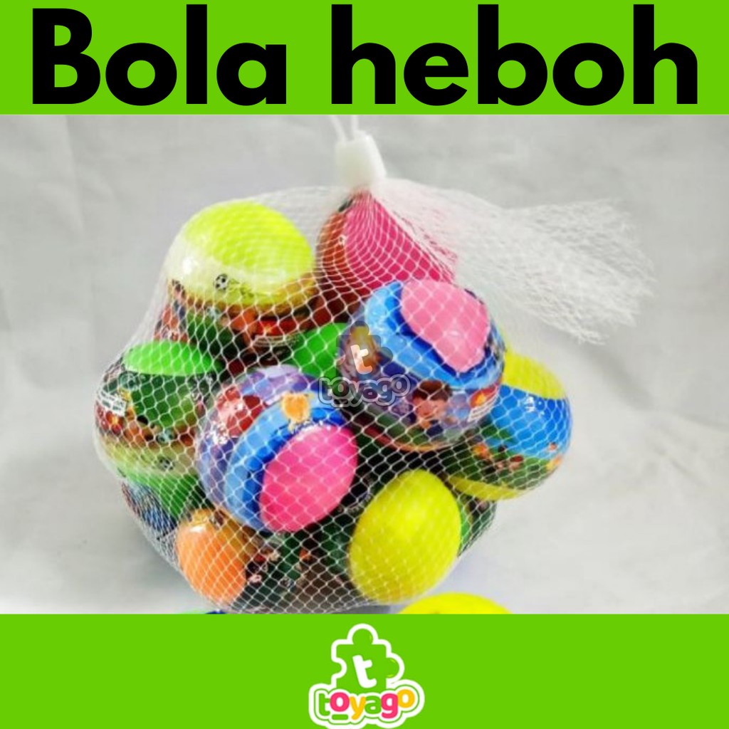 Bola Heboh Berhadiah Isi 20 Pcs Grosir Murah