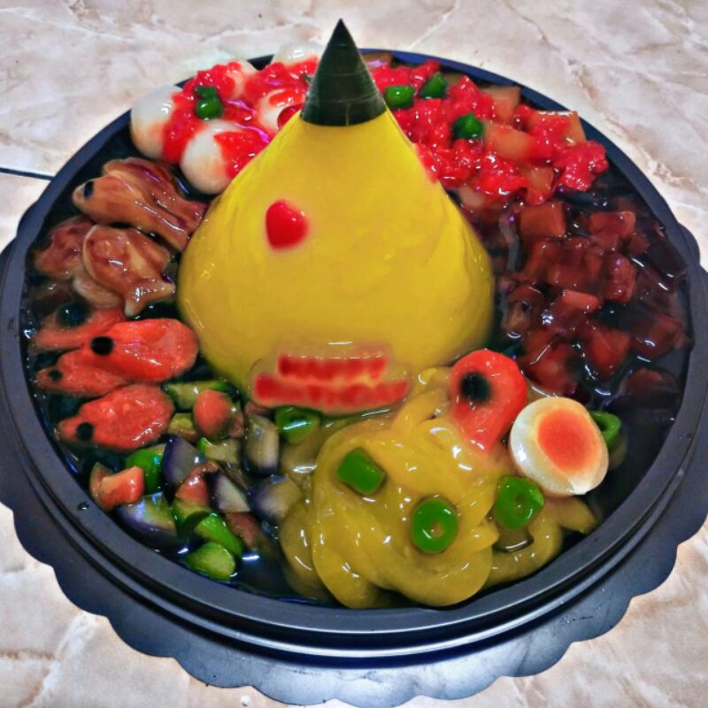 

Pudding tumpeng mini custom size 20cm / TANGERANG ONLY