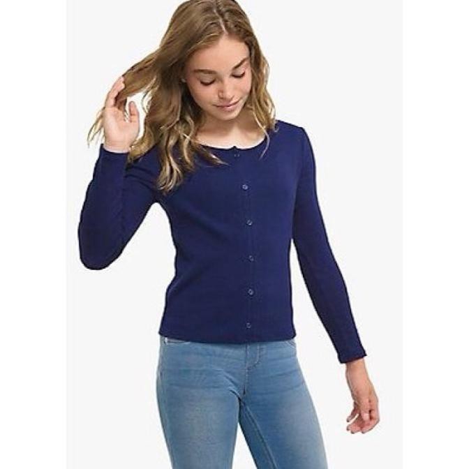 DISKON Cardigan Anak Justice ~ Navy JC021 - 7y