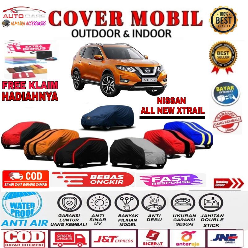 COVER MOBIL/ SARUNG MOBILNISSAN XTRAIL SELIMUT PENUTUP KENDARAAN