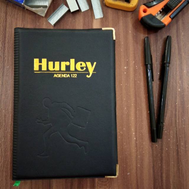 

Note Book Buku Tulis Buku Catatan Buku Murah Agenda HURLEY 122 Hitam