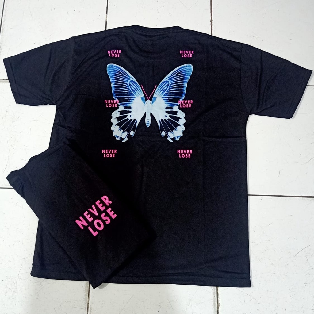 Kaos murah Kaos distro murah baju  distro pria t-shirt murah combed30s NVRL KUPU