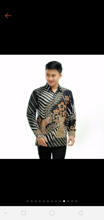 Maura Couple - Sania Ruffle Batik Couple