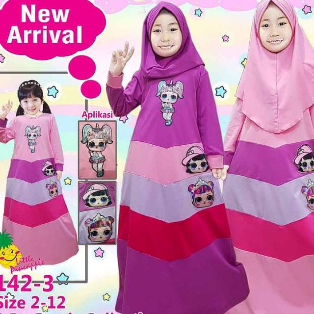 GAMIS MUSLIM LITTLE PINEAPPLE