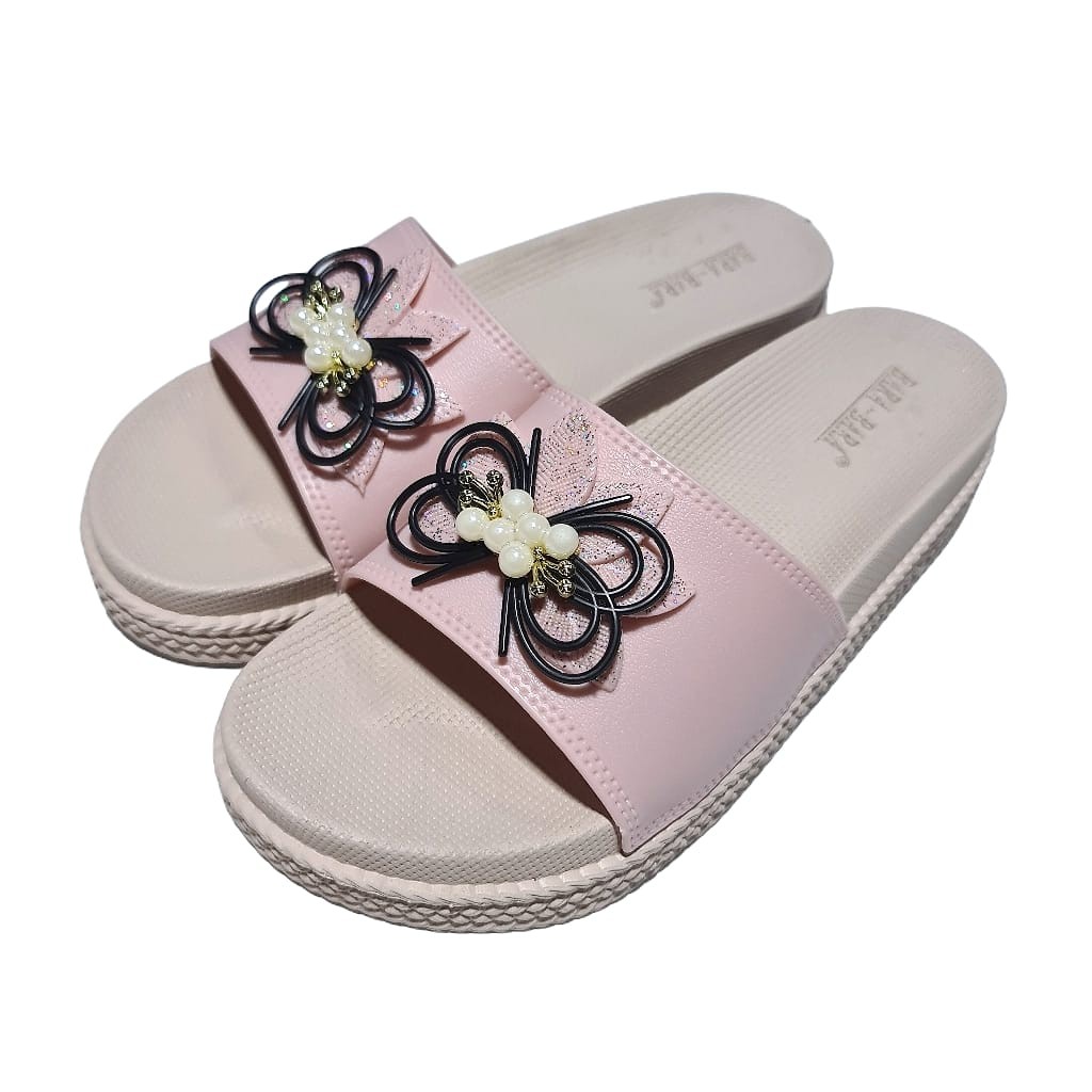 jelly sandal wanita bara bara slop karet import sendal cewek barabara JSL895V29