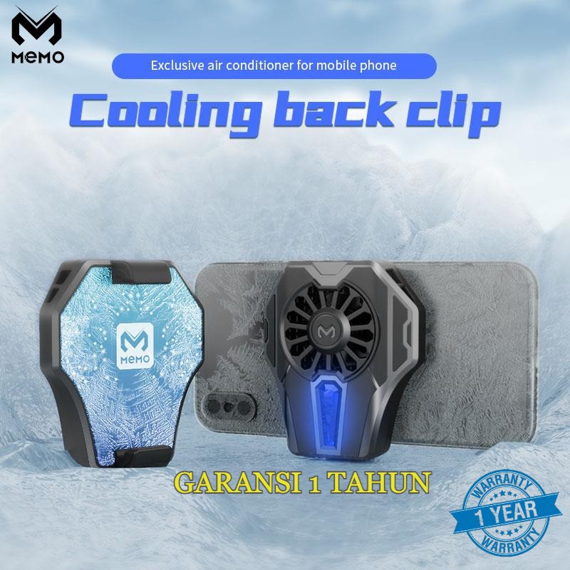 Original Memo DL01 Fancooler Radiator Pendingin HP Coolingfan Gaming / Cooler Hp Funcooler DL-01-0