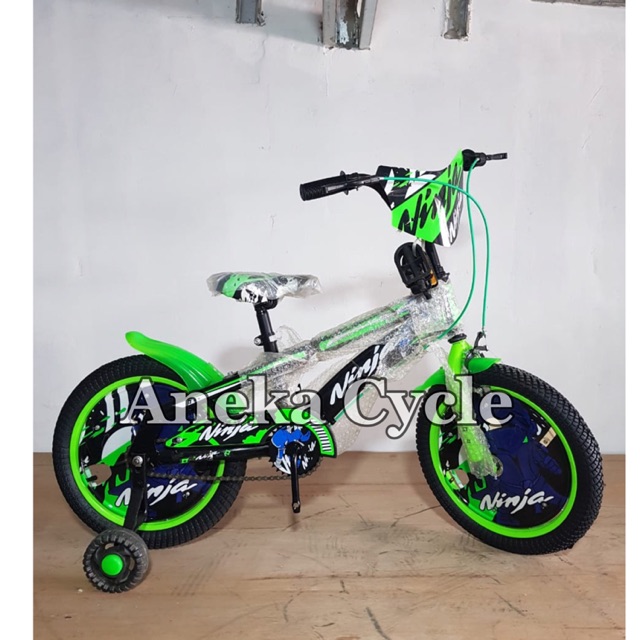  Sepeda  Anak  BMX 16 Ninja Sepeda  Anak  Roda  Empat Cowok  