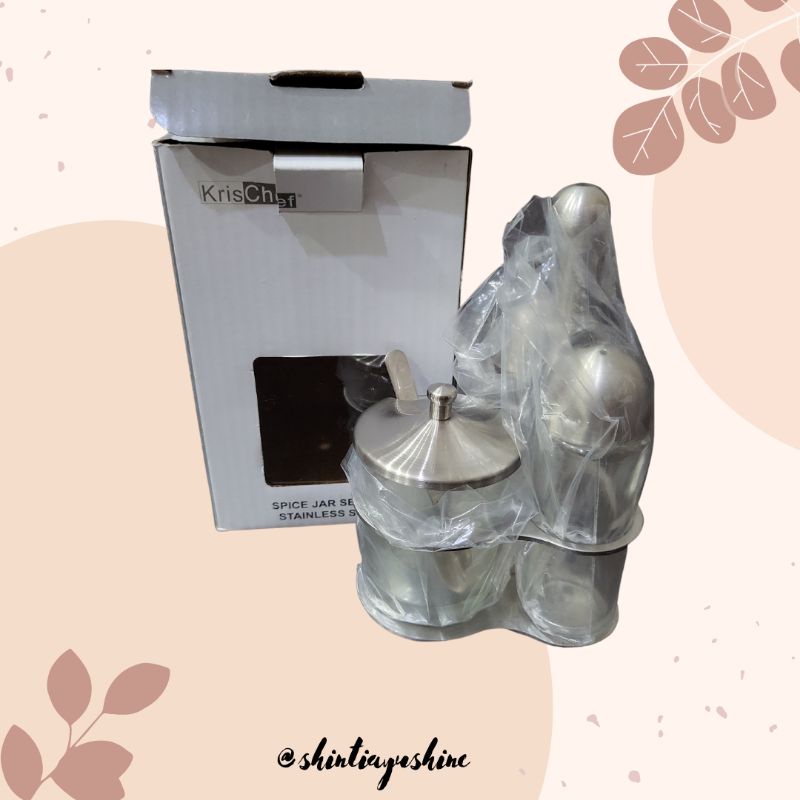 spice jar set krischef